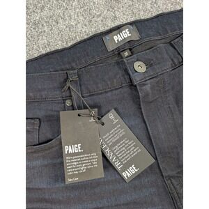 Paige Federal Slim Straight Jeans Mens 38 Chesapeake Dark Wash Stretch Denim NWT